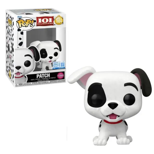 Φιγούρα Funko Pop! Disney: 101 Dalmatians - Patch (Flocked) (Special Edition) #1684 Vinyl Figure