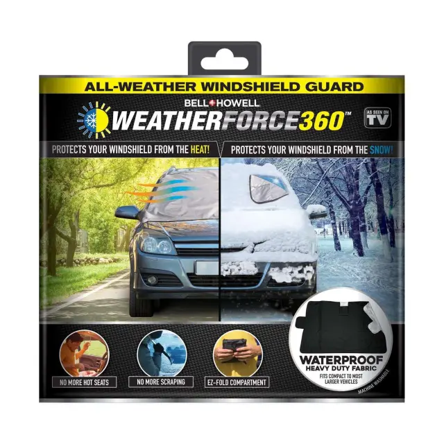 Προστατευτικό κάλυμμα παρμπρίζ 4εποχών – Weather Force 360 148x118cm