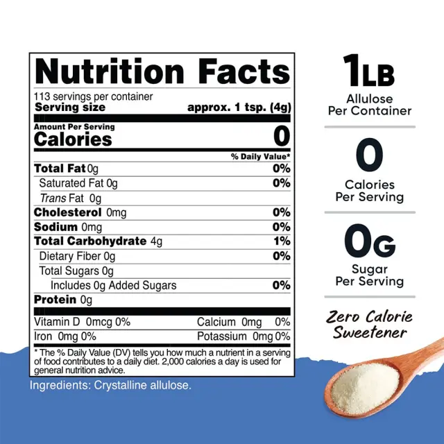 Nutricost Allulose Sweetener Powder 2