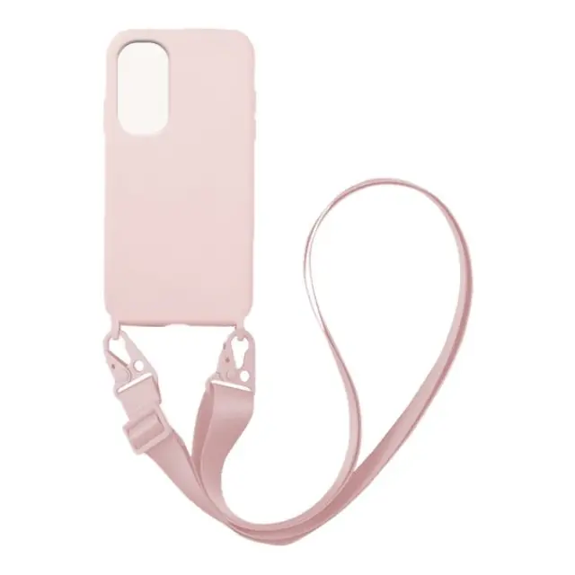 CarryHang Liquid Silicone Strap - Xiaomi Poco F3 / Mi 11i - Ροζ
