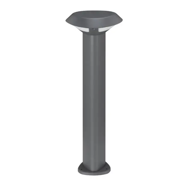 LED SMD POST LUMINAIRE 7W 520LM 330° 230V AC 3.000K DARK GREY CRI80 IP54 30.000HRS / LG3802G-500