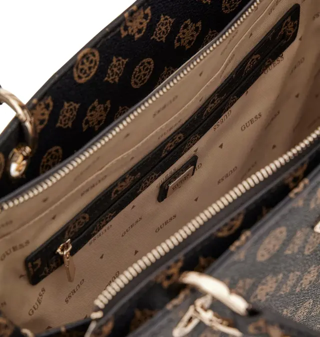 Τσάντα GUESS Noelle Tote HWPZ7879250 Καφέ 2