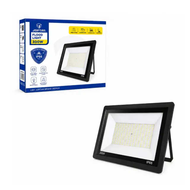 Jortan Προβολέας LED 300W Εξωτερικού Χώρου IP66 Αδιάβροχος - LED Flood Light 0274040