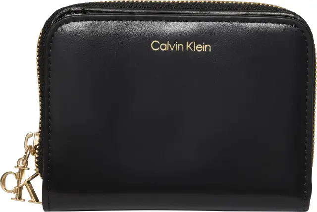 Calvin Klein γυναικείο δερμάτινο πορτοφόλι με φερμουάρ LV04F1075G-1