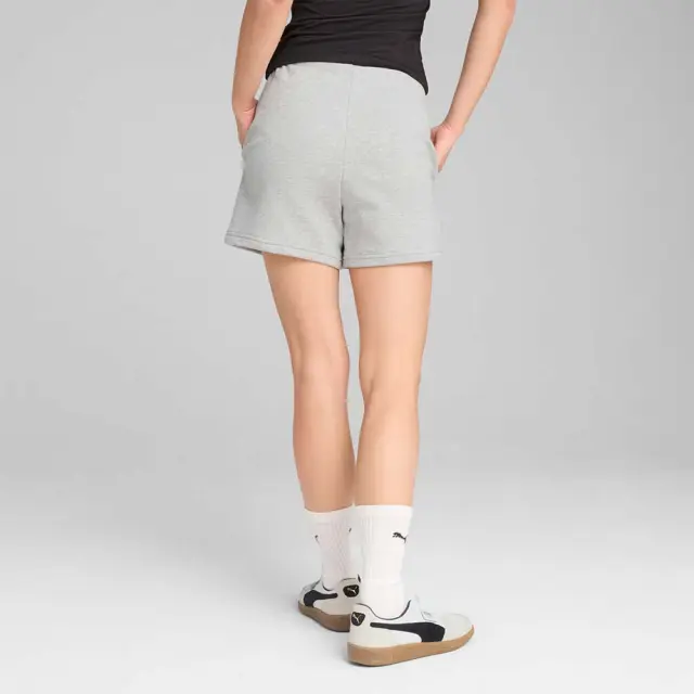 Puma Women's Essentials Small No1 5inch High-Waist Shorts Γκρι 682440-04 (Puma) - Medium 2