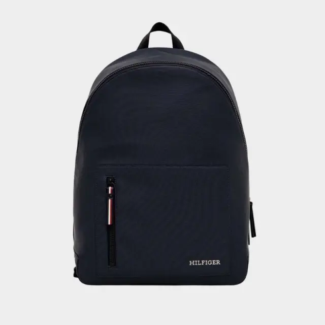 Tommy Hilfiger - Ανδρικό Σακίδιο Πλάτης Th Pique AM0AM11782-DW6 Μπλε Σκούρο