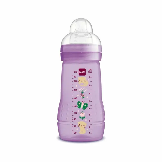 Mam Baby Bottle Πλαστικό Μπιμπερό 2m+, 270 ml 2
