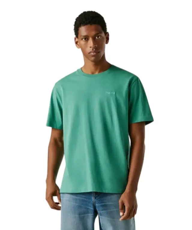 Pepe Jeans - Ανδρικό T-shirt Contrast Connor PM5010179-671 Πράσινο 2