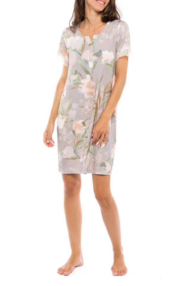 S1142 - Type - NIGHTGOWN GREY BLOSSOM