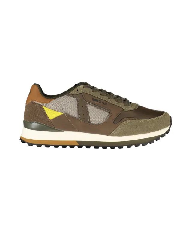 Gas - Ανδρικά Παπούτσια Sneakers Malik Mix GAM623905-2260 Καφέ