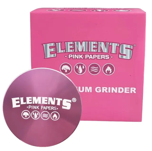 Elements Grinder Τρίφτης Pink 63mm Aluminium - 4 Parts 3
