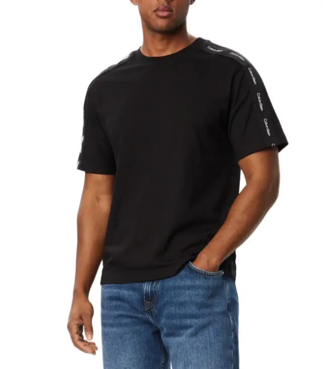 CalvinKlein ανδρικό μονόχρωμο t-shirt LV04RH201G-1
