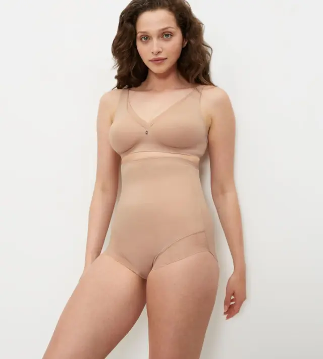 Triumph Λαστέξ Ψηλόμεσο True Shape Sensation Super HW Panty Μπεζ Απαλό