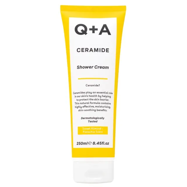 Q+A Ceramide Shower Cream Κρέμα ντους με φυσικά κεραμίδια 250ml