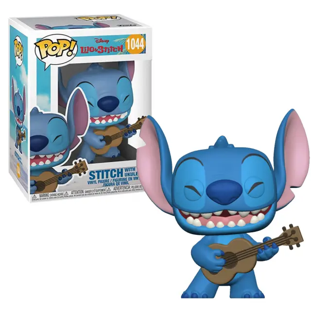 Funko Pop! Marvel: Lilo + Stitch - Stitch (with Ukelele) #1044