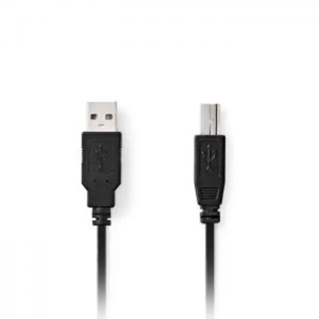 Καλώδιο USB High-Speed A αρσ. - USB B αρσ., 3.00m σε μαύρο χρώμα. 3
