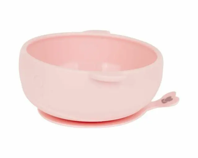 Kikka Boo Μπολ Σιλικόνης Whale Pink 31302040118 2