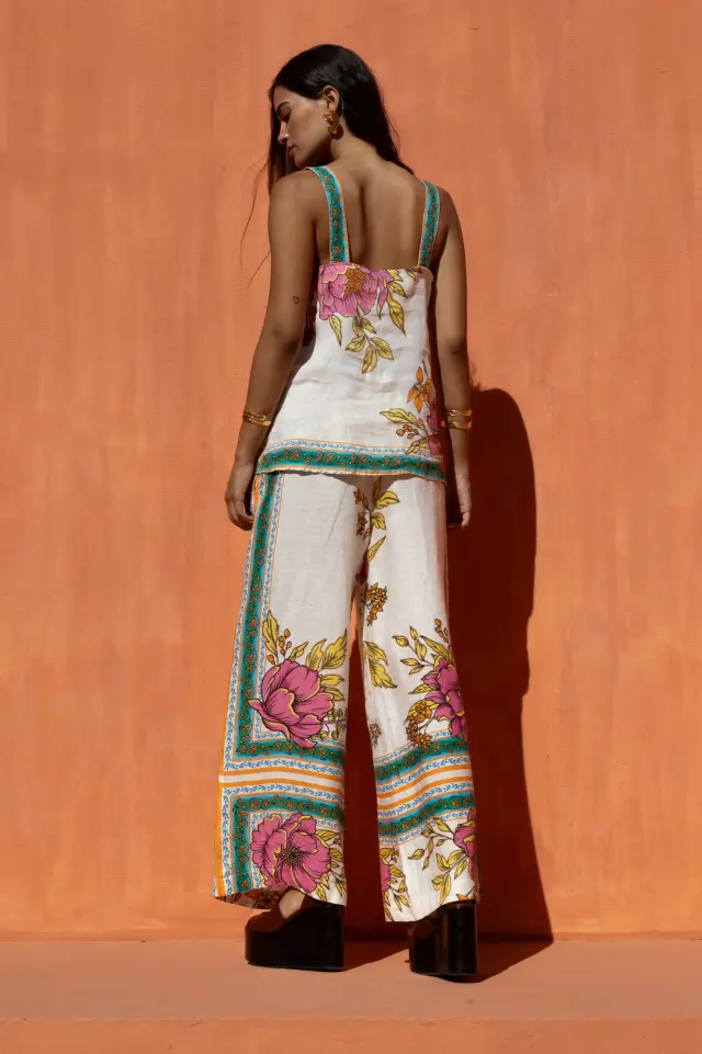 NEMA RESORT WEAR TOP (15101N034-MULTICOLOUR) - M 2