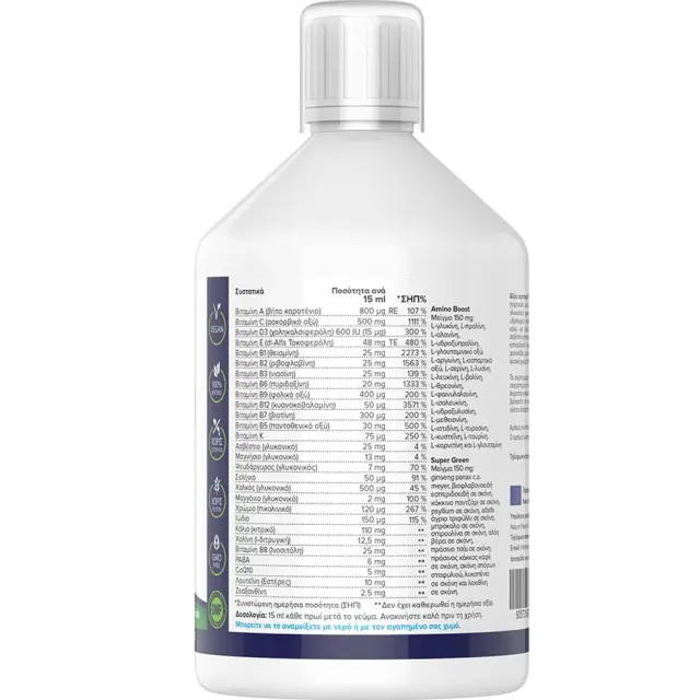 Natural Vitamins Premium Multivitamin, 500ml 2