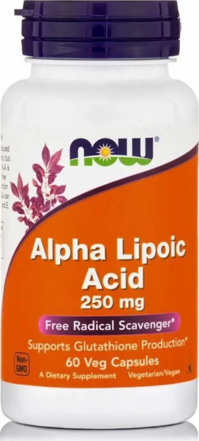 Now Foods Alpha Lipoic Acid 250mg 60 φυτικές κάψουλες