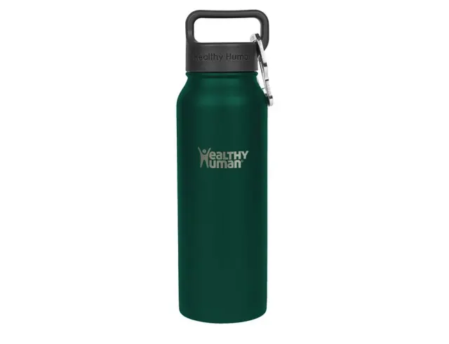 Μπουκάλι Θερμός Stein Healthy Human με χωρητικότητα 621ml και διατήρηση θερμοκρασίας 12h ζεστό / 24h κρύο - Forest Green 21OZ Forest Green 2