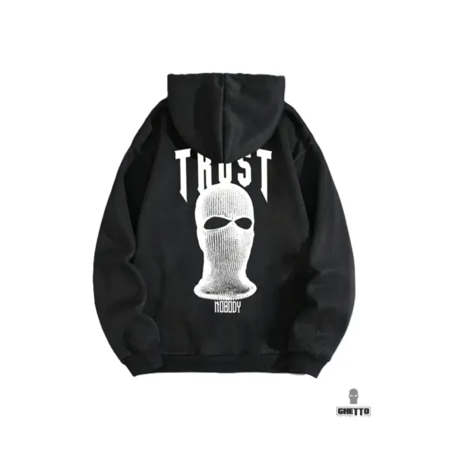 Ghetto Trust Nobody Hoodie | Unisex Streetwear Hoodie