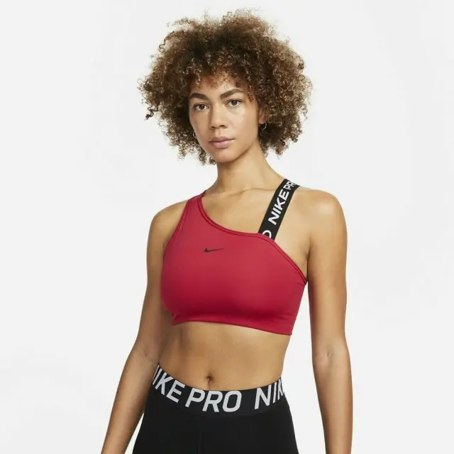 Nike Pro Dri-FIT Swoosh Bra (DM0570-614) - Φούξια - XS