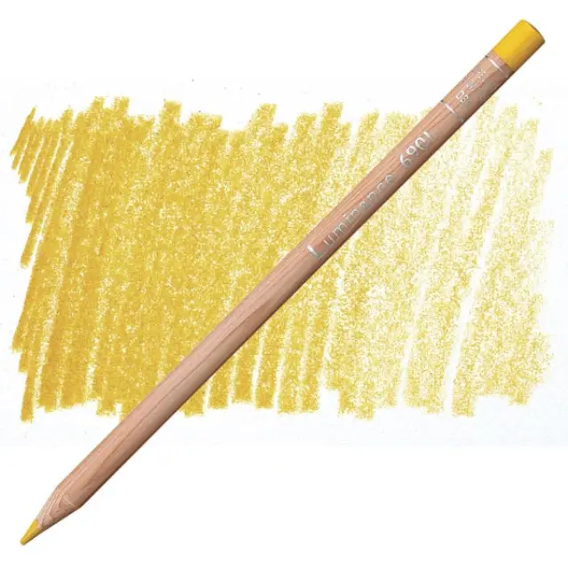 Ξυλομπογιά Caran d'Ache Luminance - 034 Yellow Ochre