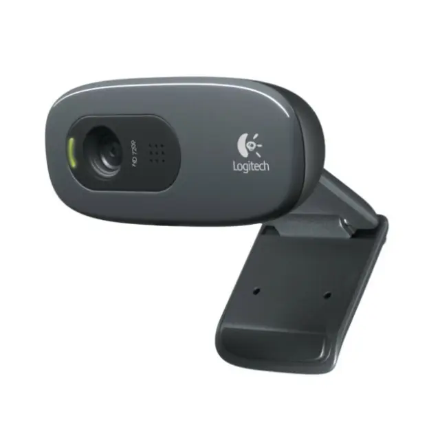 Logitech C270 HD webcam 3 MP 1280 x 720 pixels USB 2.0 Black 2