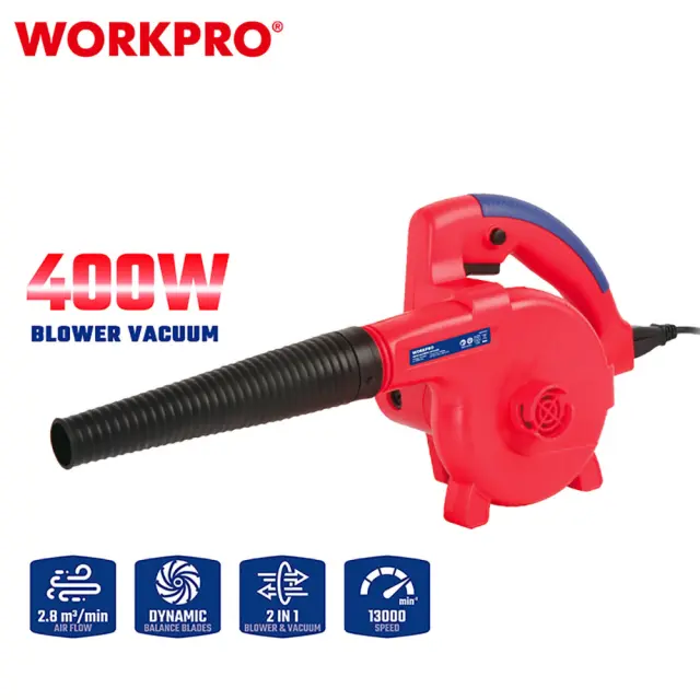 WORKPRO ΦΥΣΗΤΗΡΑΣ-ΑΠΟΡΡΟΦΗΤΗΡΑΣ ΗΛΕΚΤΡΙΚΟΣ 400W WP476001CE