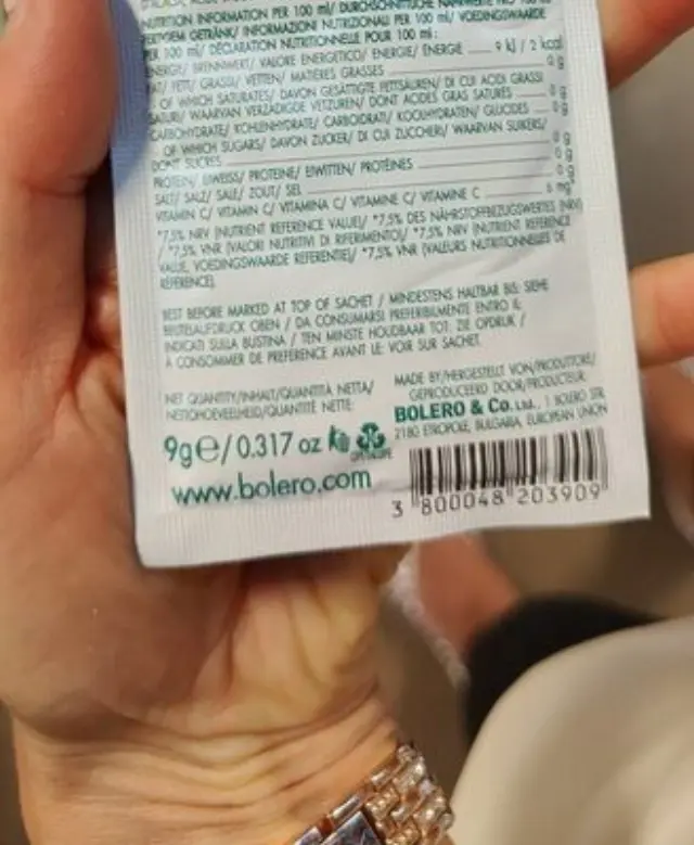 BOLERO Καρπούζι - Χυμός Σε Σκόνη για 1,5LT (σακουλάκι 9γρ) 3