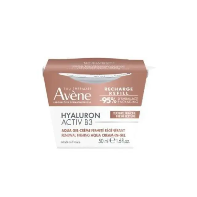 Avene Hyaluron Activ B3 Refill Αντιγηραντική Κρέμα-Τζελ Προσώπου για Κυτταρική Ανάπλαση Ανταλλακτικό, 50ml