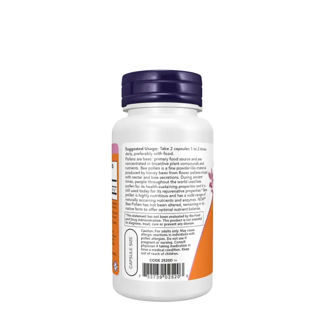 Now Foods Bee Pollen 500 mg 3