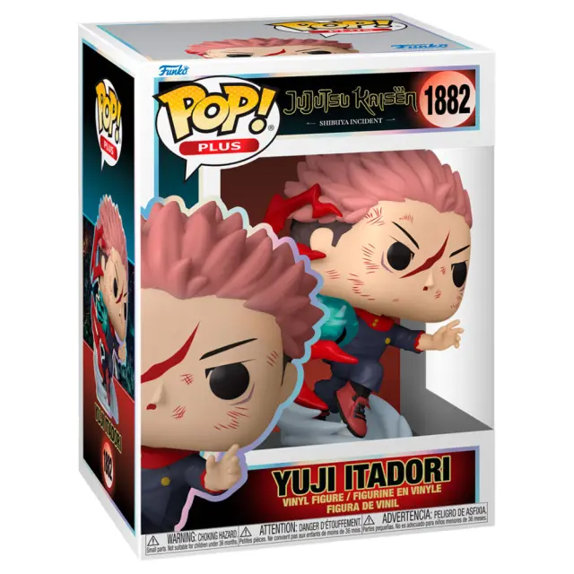 Φιγούρα Funko Pop! Plus: Jujutsu Kaisen - Yuji Itadori #1882 Vinyl Figure 3