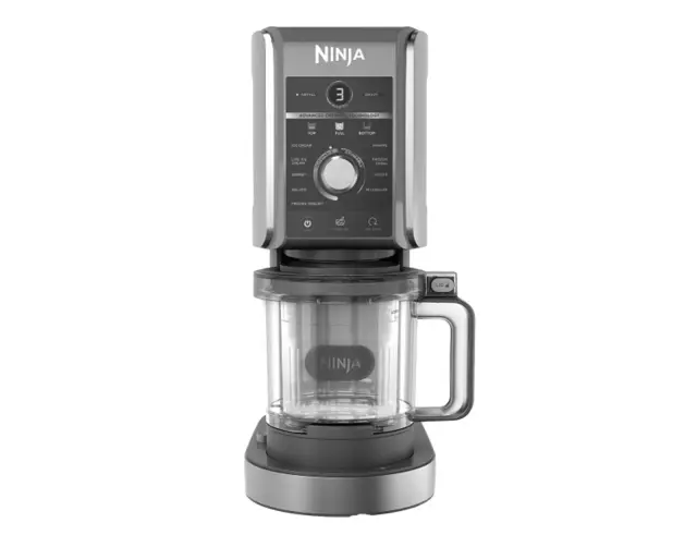 Παγωτομηχανή Ninja CREAMi Deluxe (NC502EU) - 800W - 706 ml - ΑσημίNC502EU 2