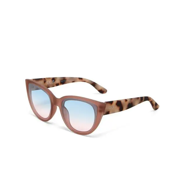 OKKIA Γυαλιά Ηλίου Cat Eye Silvia- Pink Havana 3
