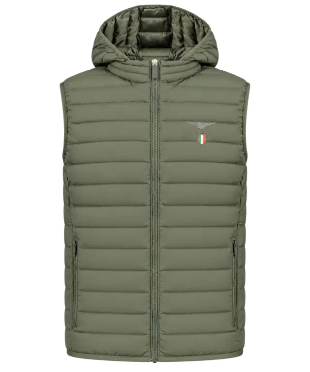 Accademia Militare - Ανδρικό Αμάνικο Μπουφάν W6S727-5682-058 Χακί