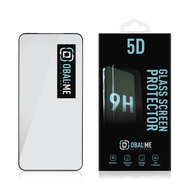 OBAL:ME 5D Glass Screen Protector for Samsung Galaxy S24+ Black 2