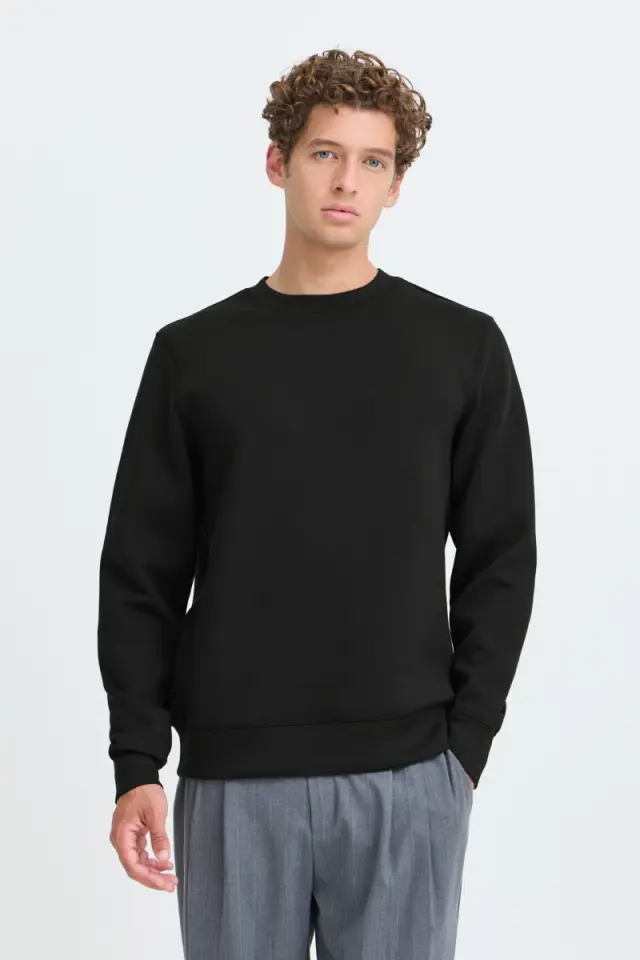 Casual Friday Ανδρικό SEBASTIAN Φούτερ – Black - 3XL