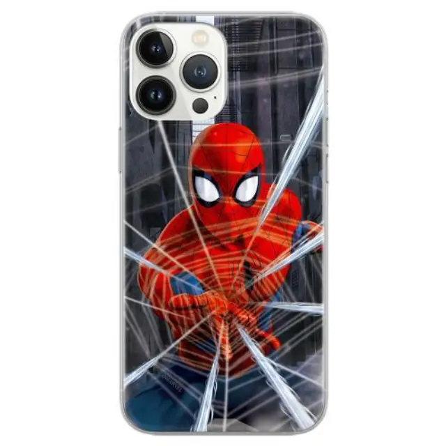 Θήκη Soft TPU Marvel Apple iPhone 15 Pro Spiderman 008 Full Print Πολύχρωμο N64024