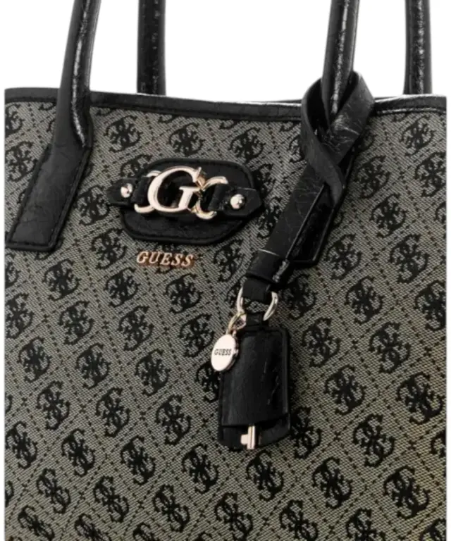 Guess - Γυναικεία Τσάντα Ώμου/Χιαστί Samantha HWJT2313060-BLA Μαύρο 3