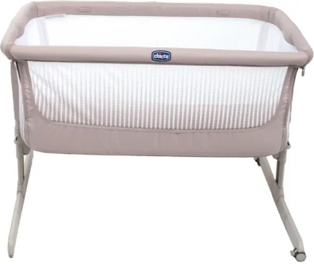 Chicco Next to Me Air Dark Beige Λίκνο 3