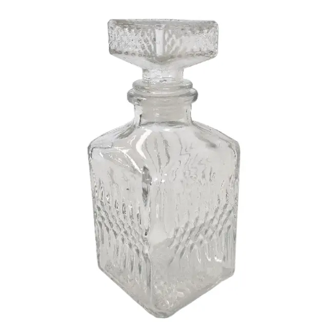 Καράφα Γυάλινη Διάφανη 250ml 6x6x14.5cm