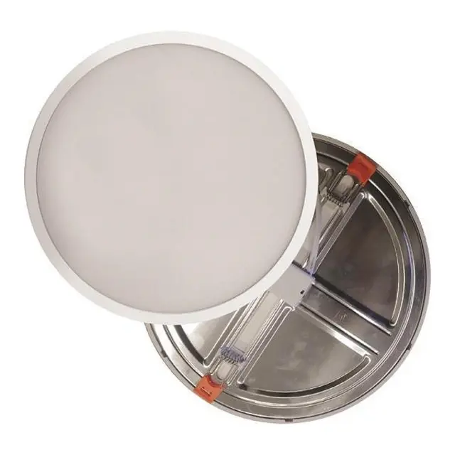 Φωτιστικό LED 8W Με Ρυθμιζόμενη Εγκοπή Λευκό EUROLAMP 145-68424