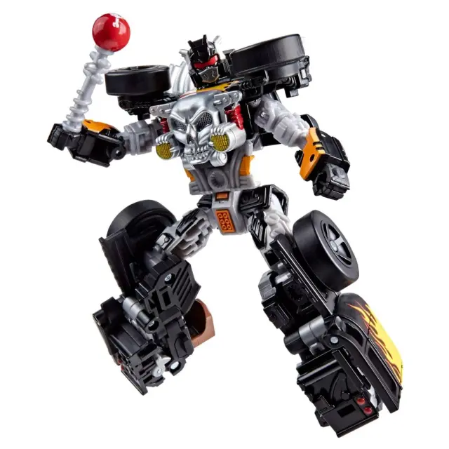 Hasbro Transformers Collaborative Hot Wheels Bone Shaker Μετατρεπόμενη Φιγούρα Δράσης 12,5cm σε Αυτοκίνητο, 22 Βήματα – G1181 2