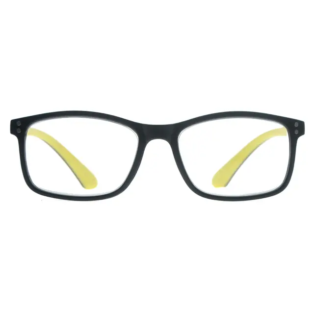 Frog Optical Γυαλιά Πρεσβυωπίας F303 σε Διχρωμία Μαύρο-Κίτρινο +2.00