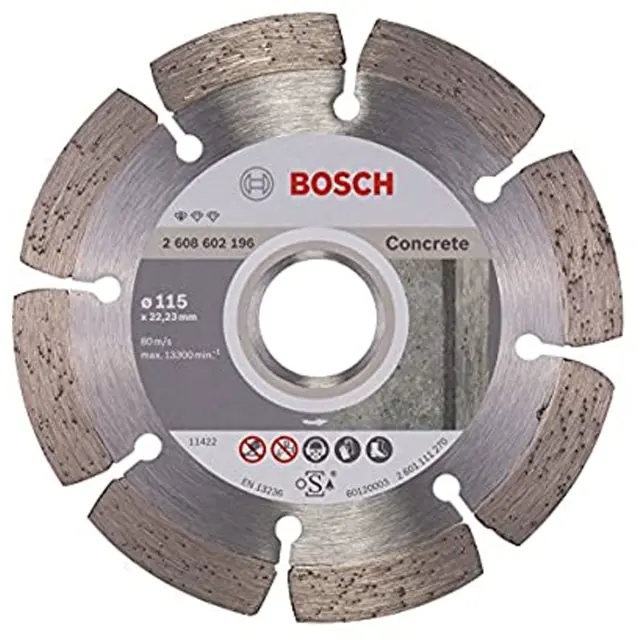 Διαμαντοδίσκος Κοπής Μπετόν BOSCH STANDARD FOR CONCRETE 115x1.6x10mm