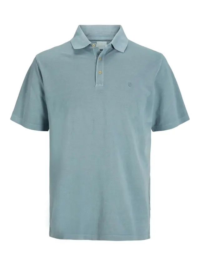 JPRBLUWILLIAM WASH SS POLO SN Flint Stone