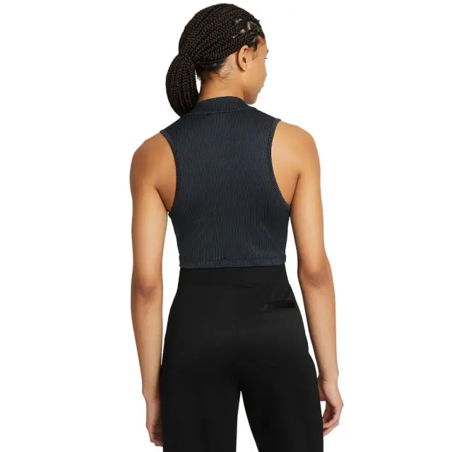 Nike Air Crop Tank (CZ9341-010) - Μαύρο 2
