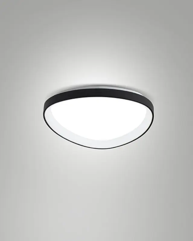 Quirk 3789-61 Ø42 φωτιστικό οροφής Μαύρο